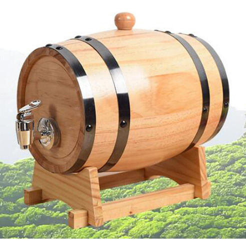 . Dispensador De Barril De Whisky Barril De Vino De Madera