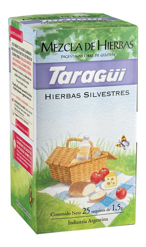 Taragüi Silvestre Mezcla De Hierbas Digestivas