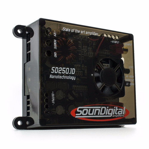 Módulo Digital  Sd250.1d - 300 Watts Rms Soundigital