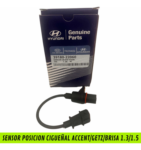 Sensor Posicion Cigueñal Accent/getz/brisa 1.3/1.5 Original 