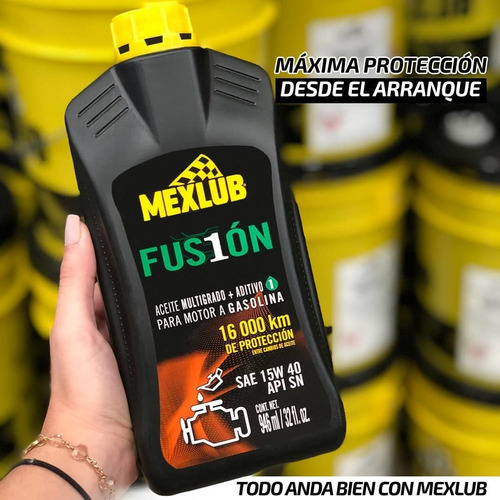 Aceite 15w40 Mineral Mexlub Para 16 Mil Km