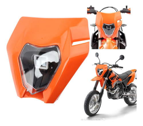 Off-road Moto Accesorios Universales Led Luces De Marcha