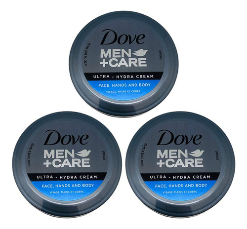 Dove Men+care Ultra Hydra Crema Con Hidratación De 24 Hora.