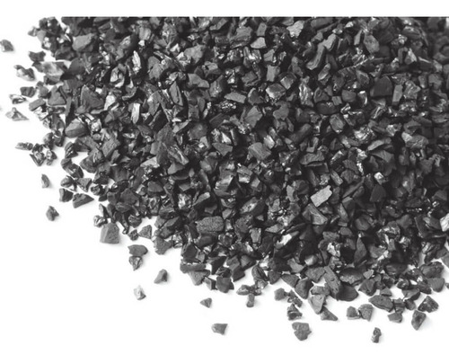 Imagen 2 de 6 de Carbón Activado Bonacqua 1kg Material Filtrante Pecera Acuar