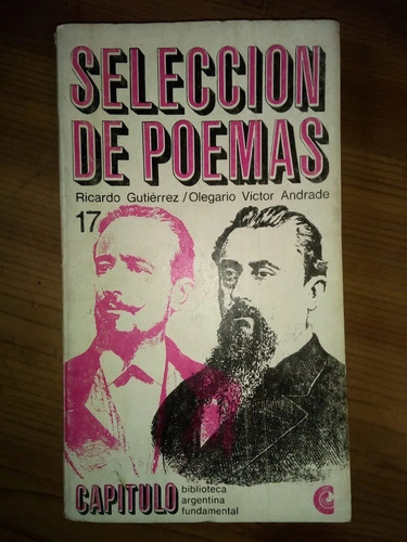 Libro Selección De Poemas Gutiérrez, Andrade
