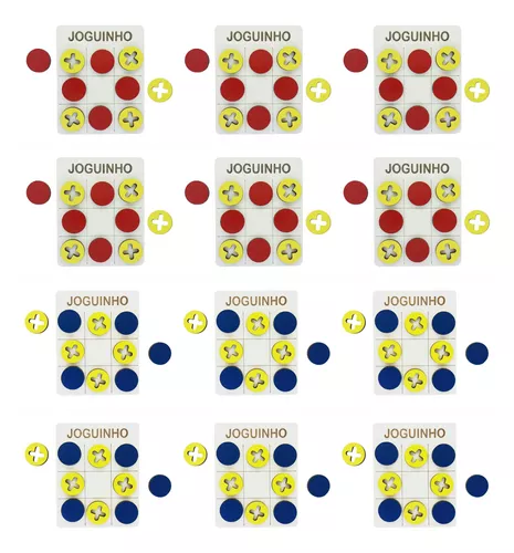 12 Joguinhos Da Velha Lembrança Presente Criança Colorido