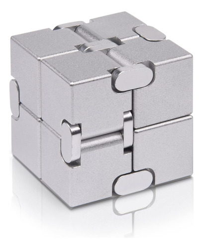 Metal Infinity Cube Prime Para Aliviar El Estres Y La Ansied