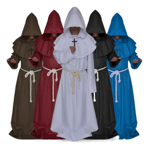 Monjes Vestidos De Brujas Sacerdotes Túnicas De La Muerte