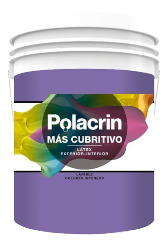 Polacrin Color Interior Exterior 4lts Premium