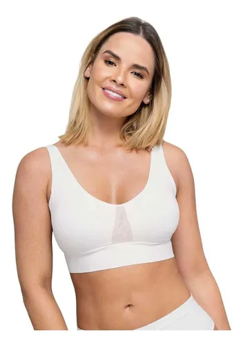 Leonisa Brasier Tipo Top De Copas Extraíbles Totalmente Cómo