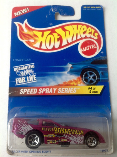 Hot Wheels Tarjeta Americana Speed Spray Series Racer #4 '77