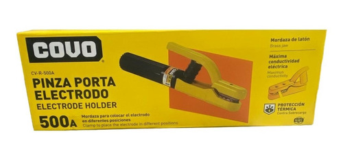 Pinza Porta Electrodo 500 Amp Covo Cod: 2510100