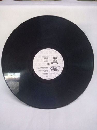 Lp Campeche Show El Santo Del Amor Musiv 1990 Cumbia Poblana (Usado)