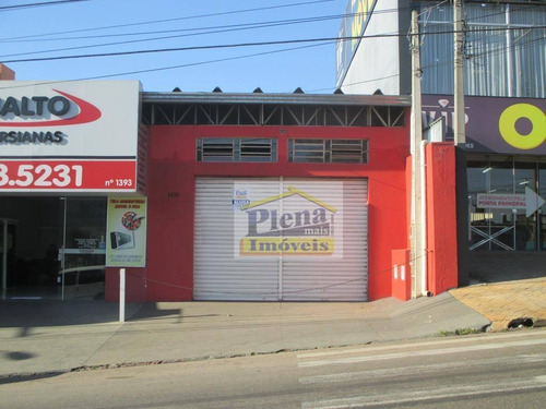 Imagem 1 de 4 de Salão Comercial Para Alugar Com 100 M² - Jardim Alvorada - Sumaré/sp - Sl0812