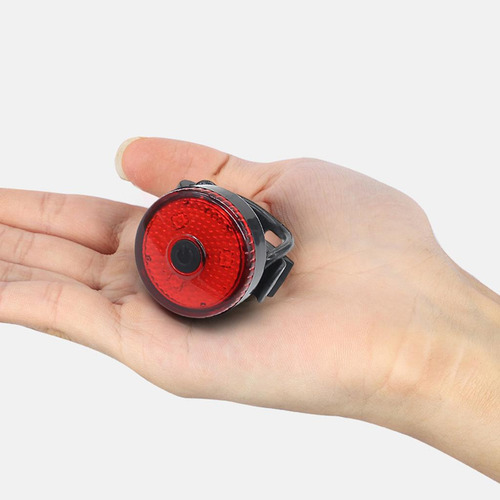 Usb Recarregável Bicicleta Luz Da Bicicleta Luz Vermelho