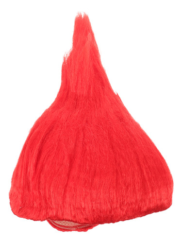 Peluca Roja Con Forma De Llama Para Festival De Halloween, B