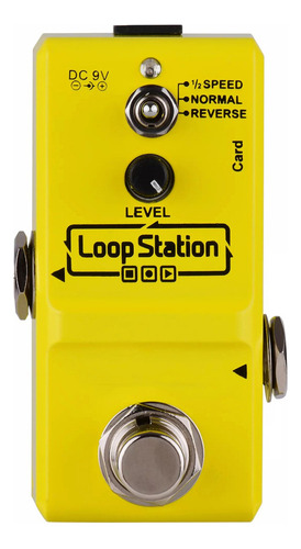 @ Pedal De Efecto Station Loop Ammoon Minutes Effect Ped