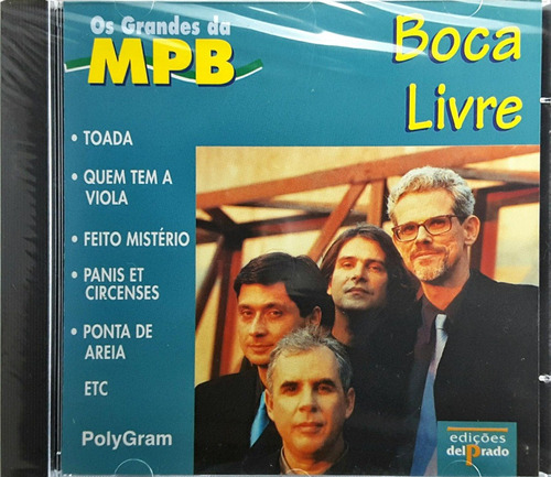 Cd Grandes Da Mpb - Boca Livre - Bb
