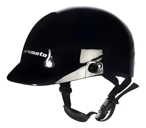 Casco Economico Promoto U903 Negro Moto Scooter Ebike | Meses sin interés