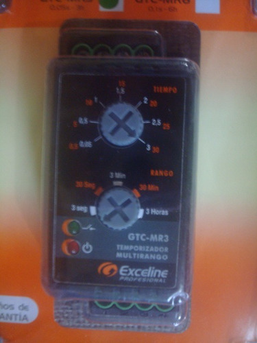 Temporizador Multirango Exceline Modelo Gtc-mr3