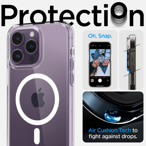Case Funda Spigen Ultra Hybrid Magsafe iPhone 14 Pro 6.1