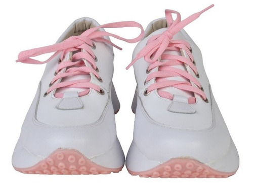 Imagen 3 de 6 de Zapatillas Urbanas De Mujer De Cuero Panter - Ferraro