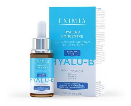 Eximia Hyalu B Concentré Antiedad Bioestimulante Serum 15ml