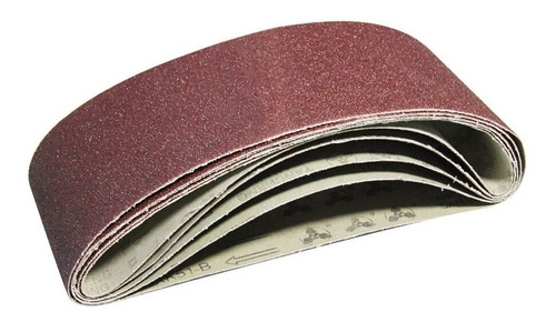 Imagen 4 de 7 de Pack Lijas De Banda Madera 75 X 533mm Grano 40 6 Unidades