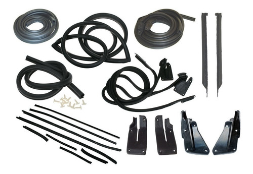 Kit De Hules Para Ford Mustang Coupe / Hardtop 1971 - 1973