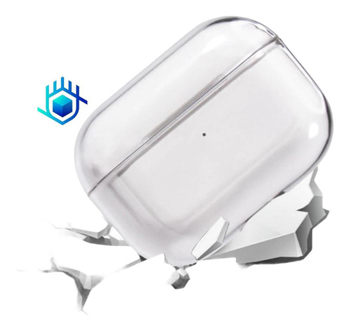 Imagen 1 de 10 de Funda Para AirPods Acrilico Protector Rigida Resistente Case