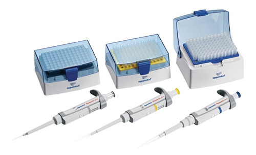 Micropipeta Variable Eppendorf Kit (2-20, 20-200, 100-1000 )