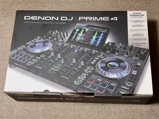 Denon Prime 4 Standalone Dj Controller W 10 Touchscreen