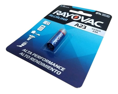 2 Pila Baterias A23 Rayovac 12v Remotos Luces Alarmas Porton