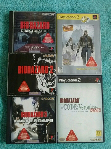 Juegos Ps2 Biohazard Code Veronica Original Japones + Demo