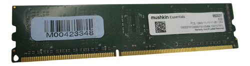 Memoria Ram Mushkin 8gb Pc3l-12800-11-11-11-28 Ddr3 1600mhz (Usado)