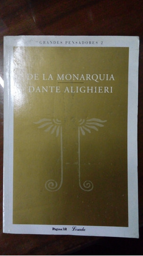 Libro La Monarquía Dante Alighieri