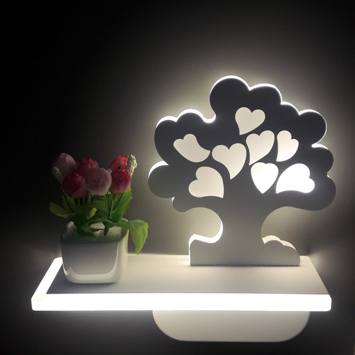 Imagen 10 de 10 de Lámpara De Pared Led Tipo Repisa
