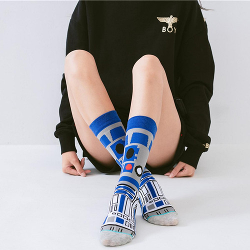 Medias Largas R2d2, Mxkws-001, 1 Par, 6.5-10.5us, R2d2, Calc