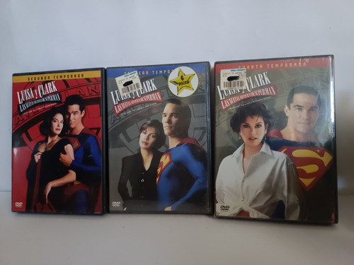 Luisa Y Clark Aventuras De Superman Temporadas 2, 3 Y 4 Dvd