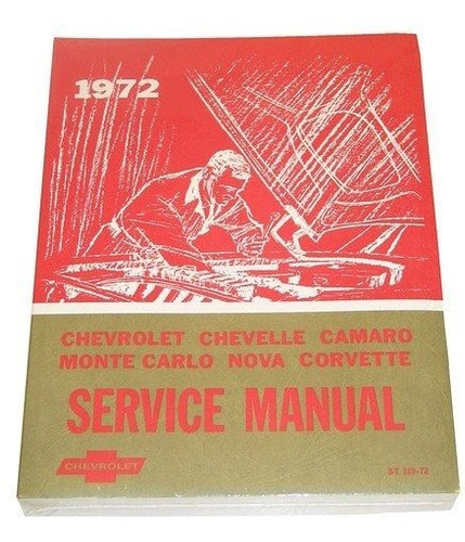 1972 Corvette Gm Manual Tienda Servicio