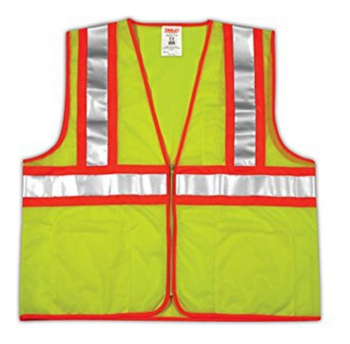 Chaleco Seguridad Malla Clase 2 Talla Xl 3xl Color Verde