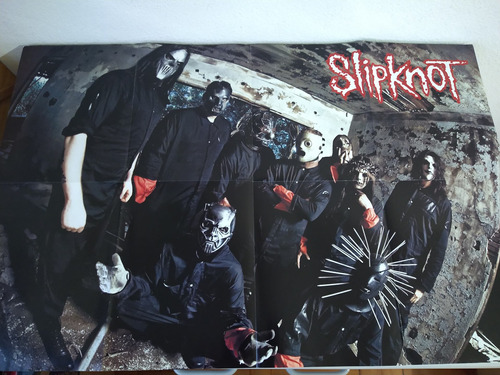 Mega Poster Slipknot (raridade Colecionável)