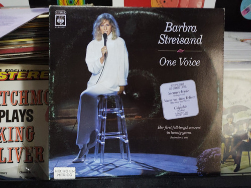 Bárbra Streisand One Voice Vínyl, Lp, Acetato Oferta1