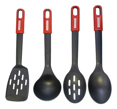 Juego Utensilios Cocina 4 Pz Plástico Tramontina 32300/347