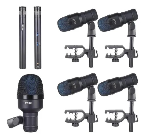 Kit Microfone Para Bateria Dylan Ddx-7000 | Frete grátis