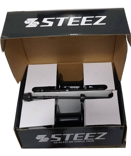 Imagem 2 de 5 de Cubos K7 Bike Steez 36 F Rolamento Blocag. Freio Disco 8a11v