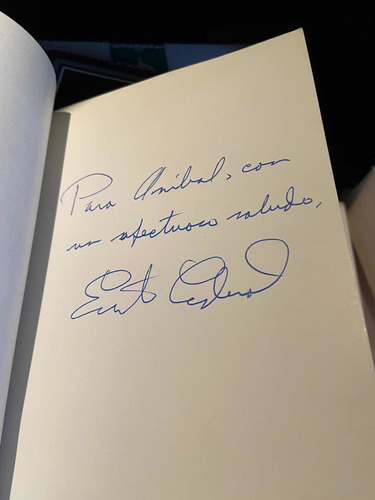 Ernesto Cardenal Oración Por Marilyn Monroe Firmado Dedicado