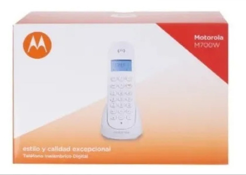 Teléfono Motorola M700W inalámbrico - color blanco