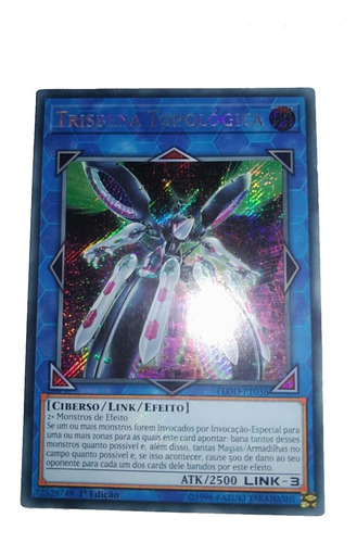 Yugioh - Topologic Trisbaena Flod-pt036 Secreta Em Português