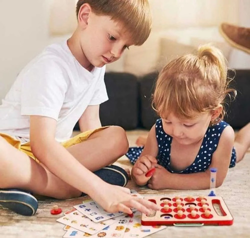 Juego Memoria Madera Didáctico Para Niños Memory Chess